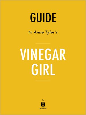 cover image of Summary of Vinegar Girl